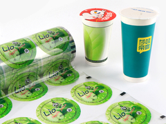 음료 컵 밀폐 필름 음료용 열 밀폐 가능한 PET 필름 포장 필름을 사용자 정의하십시오